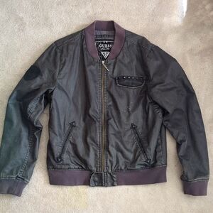 Men's Large - Vintage GUESS Carhartt/Bomber style jacket